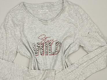 białe t shirty basic: Bluzka damska, rozmiar L — 1