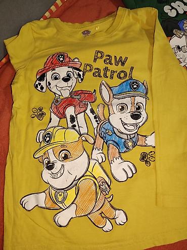 Paketi dečije odeće: Paket garderobe za decaka Vel 104-110 Ocuvano 4 majce dug rukav 11 na lalafo.rs — 14 Paketi dečije odeće: Paket garderobe za decaka Vel 104-110 Ocuvano 4 majce dug rukav 11 — 14