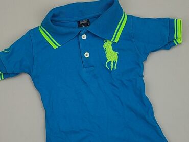 czapki letnie dla chłopca: T-shirt, Ralph Lauren Kids, 1.5-2 years, 86-92 cm, condition - Good