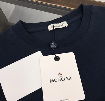 Futbolkalar: Futbolka, Moncler, L, rəng - Ağ — 5