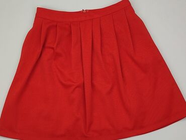 spódniczka mini czerwona w kratkę: Spódnica, S, stan - Idealny