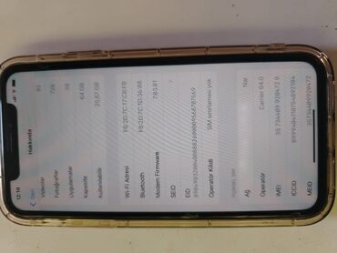 iphone xr irşad: IPhone Xr, 64 GB, White Titanium, Barmaq izi, Face ID