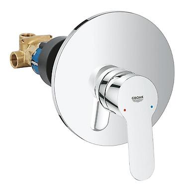 GROHE BauEdge 29078000 – Duş üçün təkqollu qarışdırıcı kran 🟢 Rəsmi