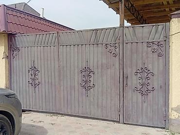 Продаю ворота с калиткой. Ворота длина 2.40 ширина-3.60 м калитка at lalafo.kg Продаю ворота с калиткой. Ворота длина 2.40 ширина-3.60 м калитка