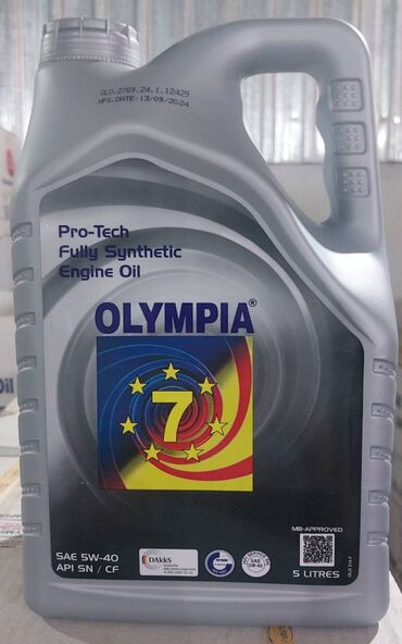 Mühərrik yağları: 5 l, 5w30 — 6