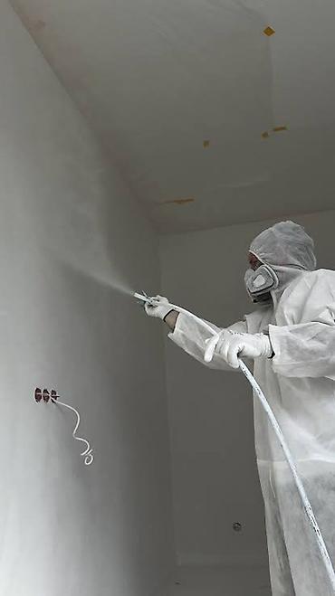 Покраска потолков, Покраска стен, Полимерная покраска, На масляной основе, На водной основе, Больше 6 лет опыта