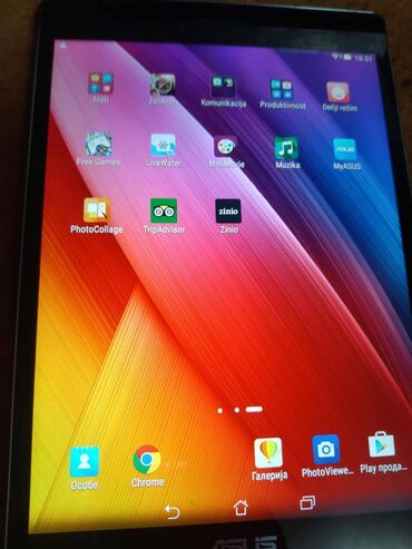 Tableti: ASUS tablet – model P01MA (ZenPad) - Ekran: oko 7 inča, IPS, prikaz sa — 10