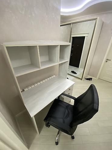 ofis dolabları: Düz masa, Polkalı, Siyirməli, Teksturalı laminat — 3