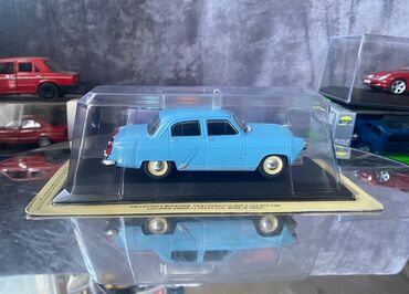 Avtomobil modelləri: Коллекционная модель GAZ-M21 Volga light blue 1958 Altaya Scale — 5