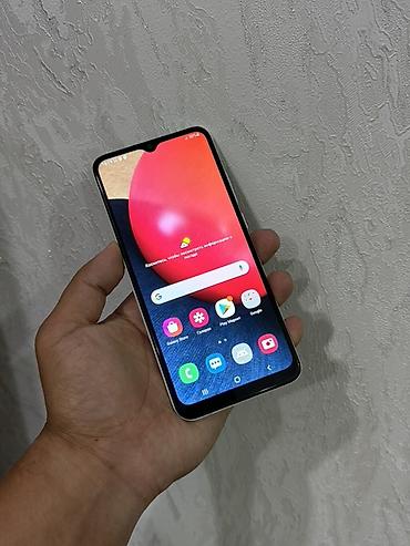 xbox one fat: Samsung Galaxy A02 S, Б/у, 32 ГБ, цвет - Белый, 2 SIM — 1