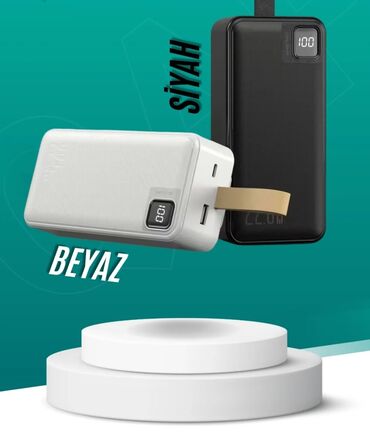 iphone powerbank qiymeti: Powerbank 30000 mAh, Yeni