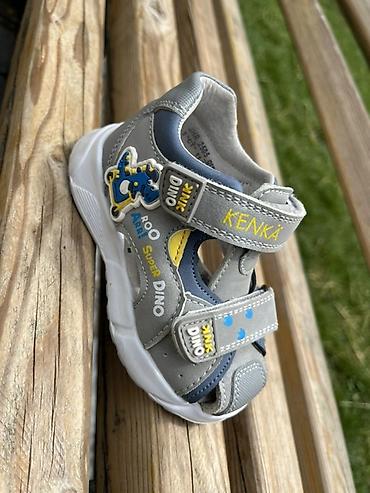 nike react: Детские сандалии KENKA, размер 22. - Серия с динозавриками — 1