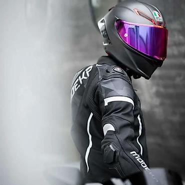 tailor and sons: Modeka sports motociklistička jakna – kožna, sa sportskim krojem i — 1