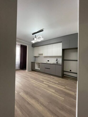 токмоктон квартира керек: 1 комната, 55 м², Элитка, 12 этаж, Дизайнерский ремонт
