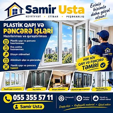 karavan masin satisi: Plastik Qapi ve Pençere Aliminum Qapi ve Pençere Temiri Usta Samir — 6