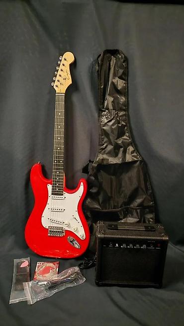 Gitare: GITARSKI PAKET MODEL 2 GITARA POJAČALO TORBA ŽICE KAIŠ | — 2