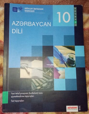 azerbaycan dili dim 8 ci sinif: DİM Azərbaycan dili.
10-cu sinif üçün. 
Yaxşı vəziyyətdədir