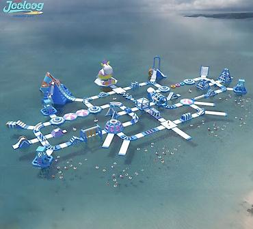 Другие игровые комплексы: Аквапарк На Воде НОВИНКА 2026 !! Описание: Продаётся надувной — 5