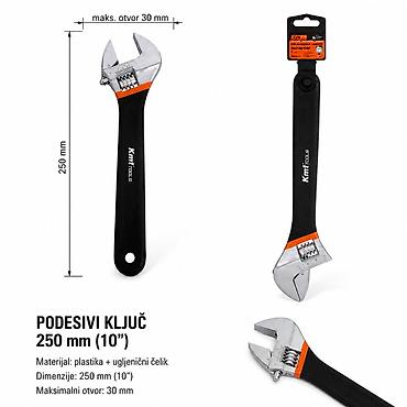 KMT Tip klešta za orahe – podesivi ključ 250 mm (10”) Univerzalni na lalafo.rs KMT Tip klešta za orahe – podesivi ključ 250 mm (10”) Univerzalni