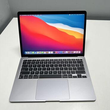 macbook air 2020 m1: Ноутбук, Apple, 16 ГБ ОЗУ, Apple M1, 13.3 ", Б/у, Для работы, учебы, память SSD