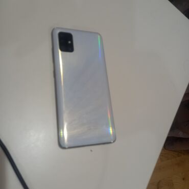 Samsung: Samsung Galaxy A51, 128 GB, rəng - Ağ, Sensor, Barmaq izi, İki sim kartlı