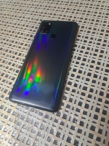 iphone 12 pro max dubai version: Samsung Galaxy A21S, rəng - Qara, Barmaq izi — 4
