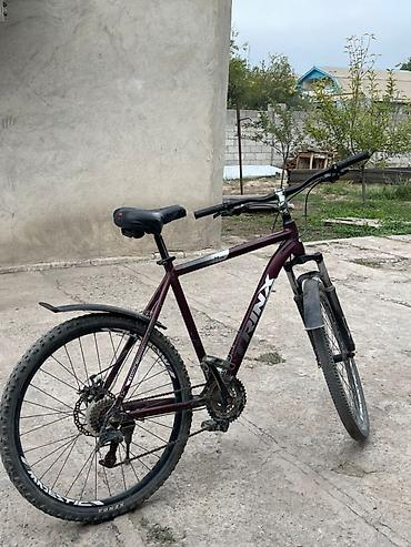 Спорт жана хобби: *Продам горный велосипед TRINX M116 б/у* - Рама: алюминий, размер M - — 1