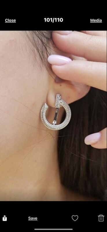 Minđuše: Pirsing, Handmade, Materijal: Srebro na lalafo.rs — 1 Minđuše: Pirsing, Handmade, Materijal: Srebro — 1