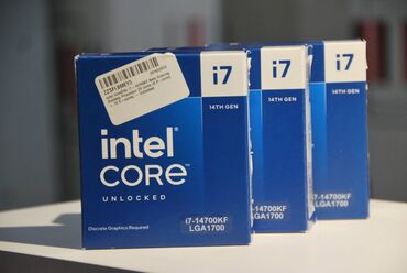 Digər kompüter aksesuarları: Intel® Core™ i7-14700KF Prosessoru 20C | 28T | 5.6GHz | 250W | 192
