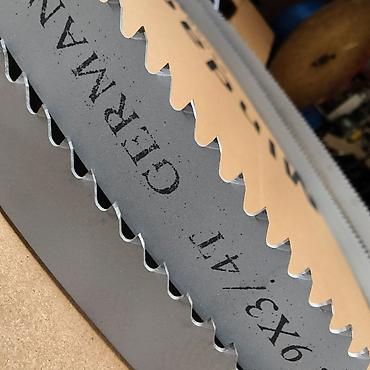 İstehsal avadanlığı: M42 Bi-Metal lentə mişar bıçaqları - Material: Bi-metal (M42 kobaltlı — 1