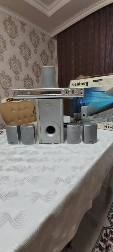 TV və video: DVD+ səs akustikası kalonkalar.təzədi dəyərindən cox ucuz 80 azn.binə