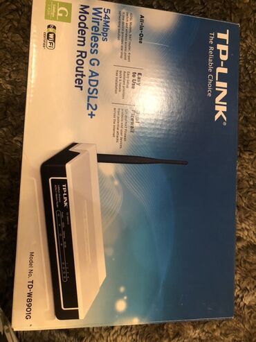 shiro modem: TP-Link TD-W8901G modeli simsiz G ADSL2+ modem routeri. Bu "hamısı