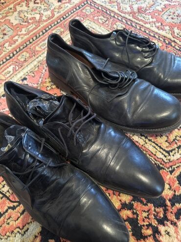 зимний обув мужской: Классические мужские туфли Madi in Italy - Цвет: черный - Модель