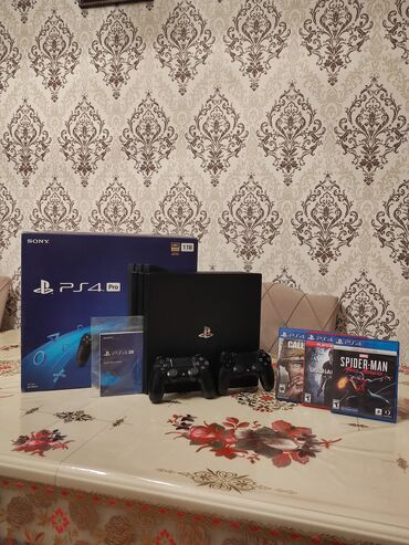 oyun ps4: ✅İdeal PS4 PRO 💽Yaddaş 1 TB 🎮Ən populyar oyunlarla birlikdə