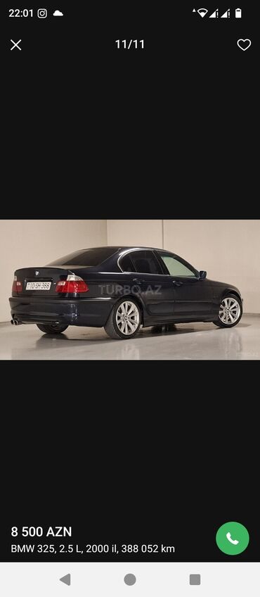BMW 323: 2.3 l | 2000 il Sedan