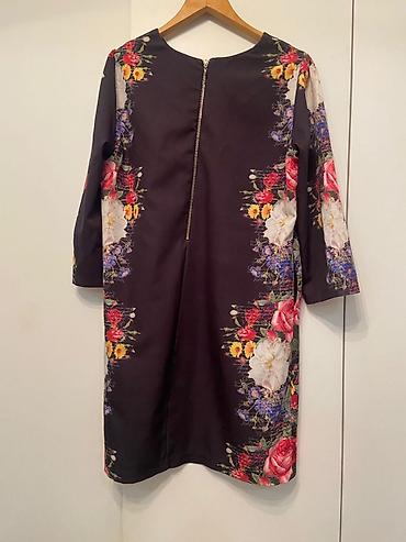 Вечерние платья: Вечернее платье, Классическое, Короткая модель, С рукавами, Открытая спина, L — 12