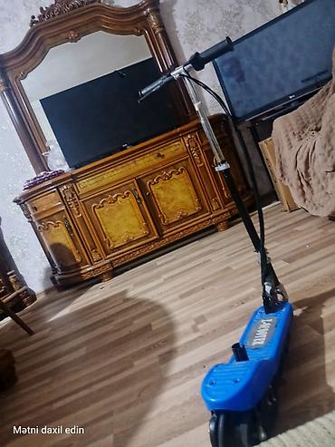 baliq tutan: Elektrik skuter – L-SCOOTER - Rəng: mavi - Tip: elektrikli — 1