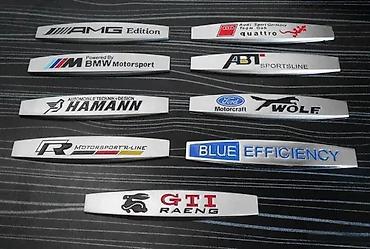 Auto delovi, gume i tjuning: Znakovi za krilo VW Bluemotion. Samolepljiovi znakovi za krilo — 7