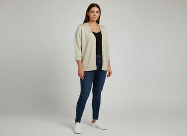 sweter z odkrytymi ramionami zara: Women`s knitwear, size 2XL
