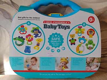 Оюнчуктар: Набор погремушек для малышей Sunlike “Eco-Friendly Baby Toys” - — 2