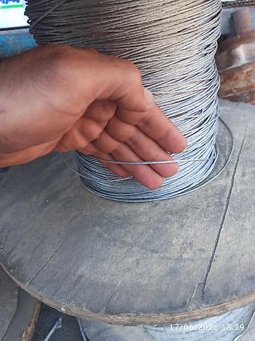 Metal məhsulları: Məhsul: Sinklənmiş polad tros (E.G. Steel Wire Rope) - Konstruksiya — 3