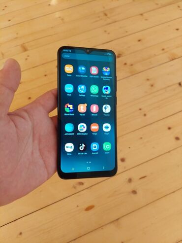 Samsung: Samsung Galaxy A02 S, 32 GB, rəng - Qara, Sensor, İki sim kartlı