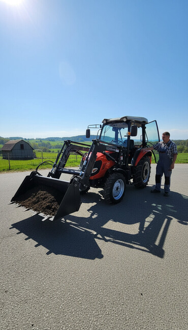 Тракторы Deutz-Fahr: FARMLEAD FL504 - 17900$ Погрузчик - 4700$ Акция ! ! ! Акция ! ! ! — 1