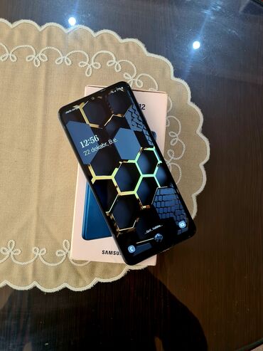 Samsung: Samsung Galaxy A12, 32 GB, rəng - Göy, Zəmanət, Sensor, Barmaq izi — 6