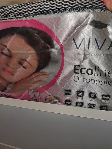 Ev və bağ: Ağ rəngli tək nəfərlik çarpayı və Viva Ecoline ortopedik döşək dəsti — 2