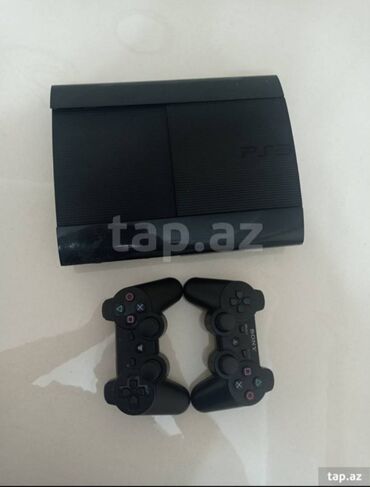 pes 2013 playstation 4: PlayStation 3 super slim 500 GB yaxşı vəziyyətdədir. Donmagı qızmaği