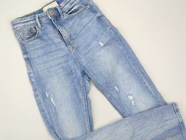 długa błękitna sukienki na wesele: Jeans for women, Stradivarius, S (EU 36)