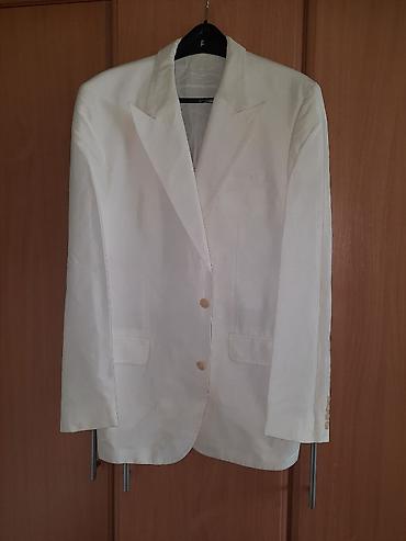 Odela: Hugo Boss musko belo odelo pamuk-svila Musko odelo Hugo Boss — 3