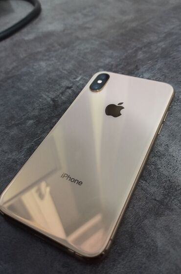 iphone 5se: IPhone Xs, Б/у, 256 ГБ, Золотой, Зарядное устройство, Защитное стекло, Чехол, 79 %