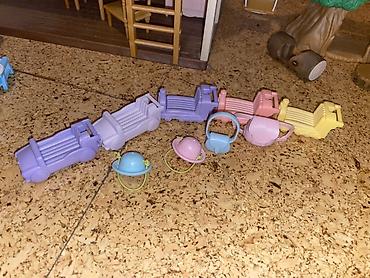 Kućice za lutke: Komplet kućice za igru sa nameštajem i dodatnom scenografijom za — 2